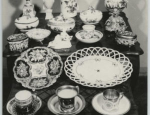 Treuhandstelle depot: Confiscated crockery (source: http://collections.jewishmuseum.cz)