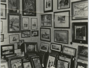 Paintings confiscated from Jewish apartments (source: http://collections.jewishmuseum.cz)