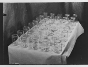 Confiscated canning jars (source: http://collections.jewishmuseum.cz)