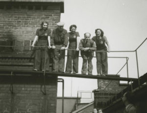 Krásnohorská Gasse Treuhandstelle employees (source: http://collections.jewishmuseum.cz)